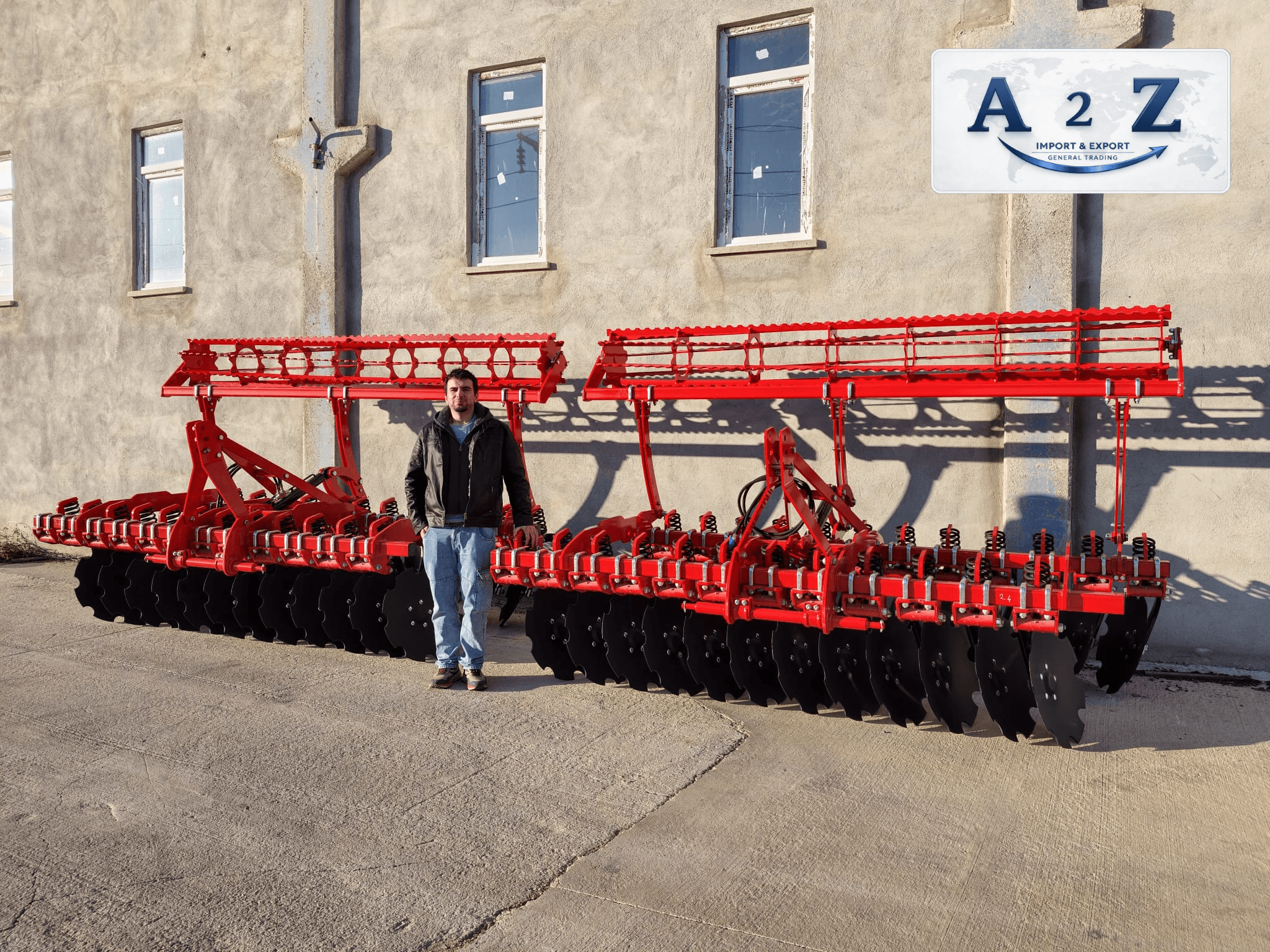 Reliable Agricultural Machinery Supply from Factory to Shipment