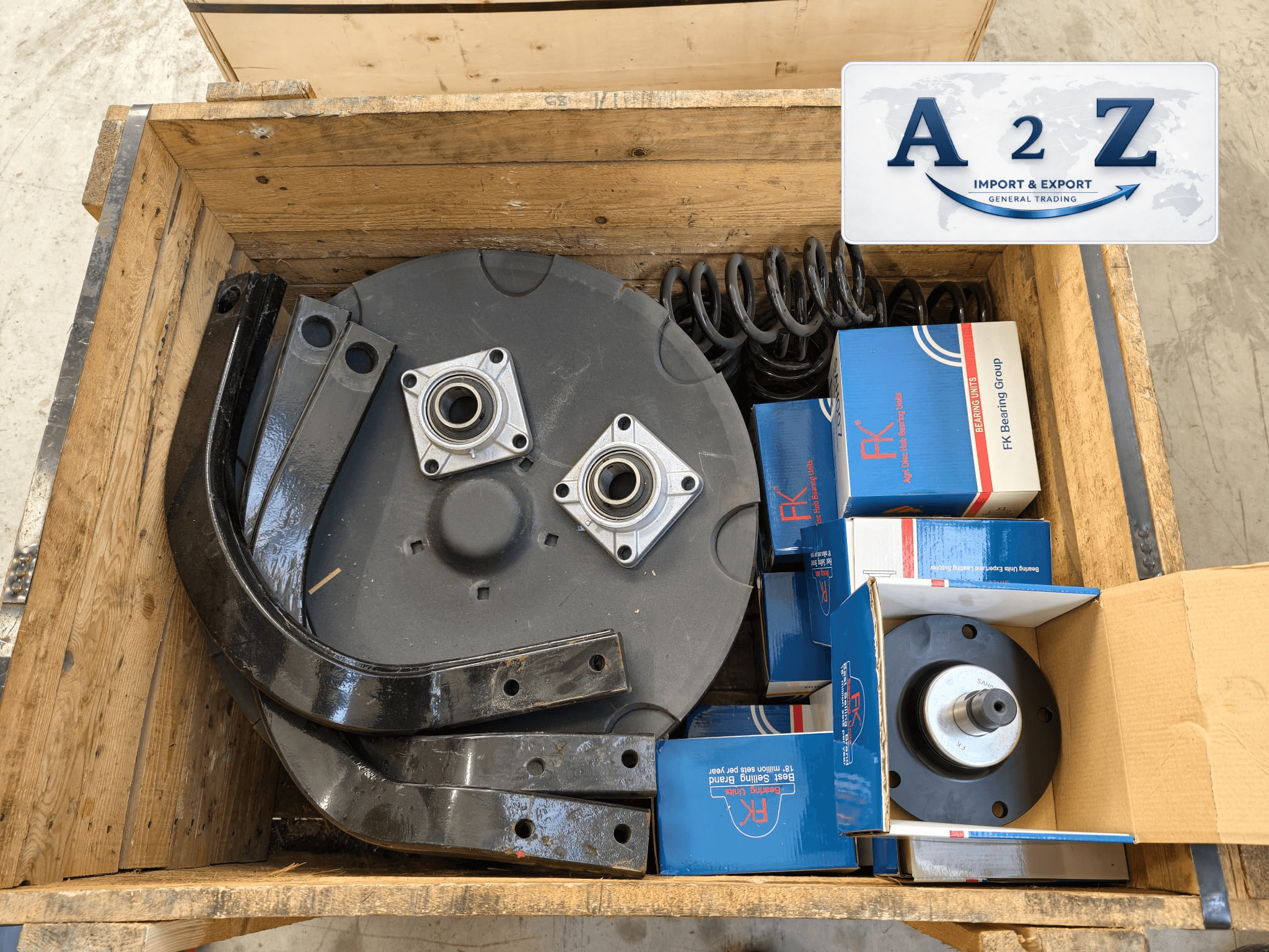 Reliable Agricultural Machinery Supply from Factory to Shipment