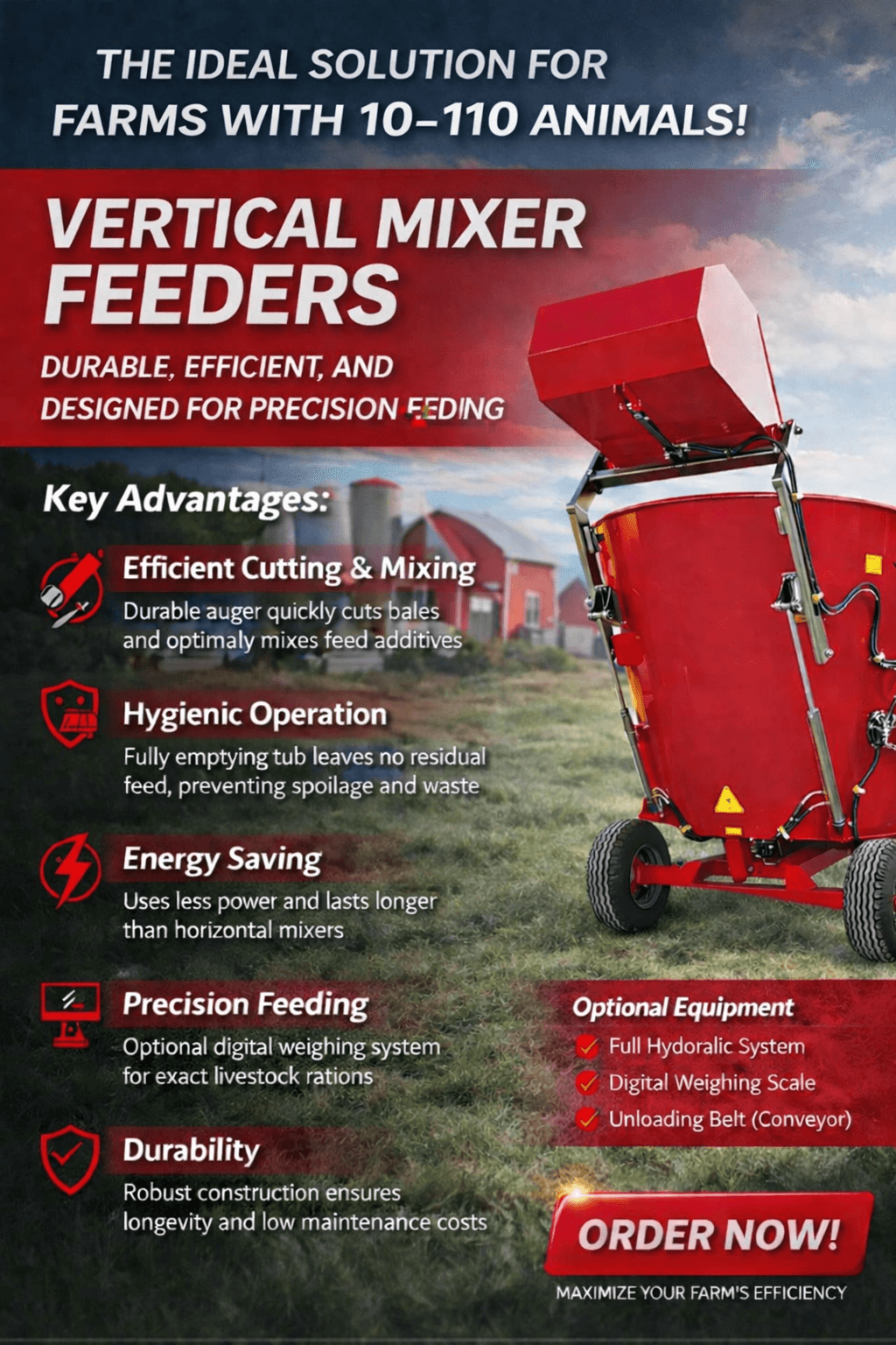 Mixer Feeders ( vertical type ) 